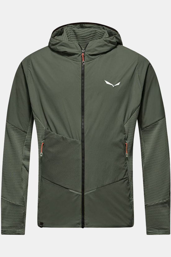 Salewa Polaire Pedroc Pl Wind Hd Jacket M Faded Green