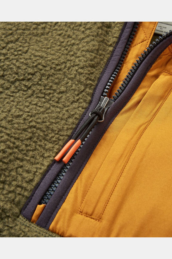 Passenger Clothing ltd Fleece Offgrid 2.0 Recycled Sherpa Dark Olive