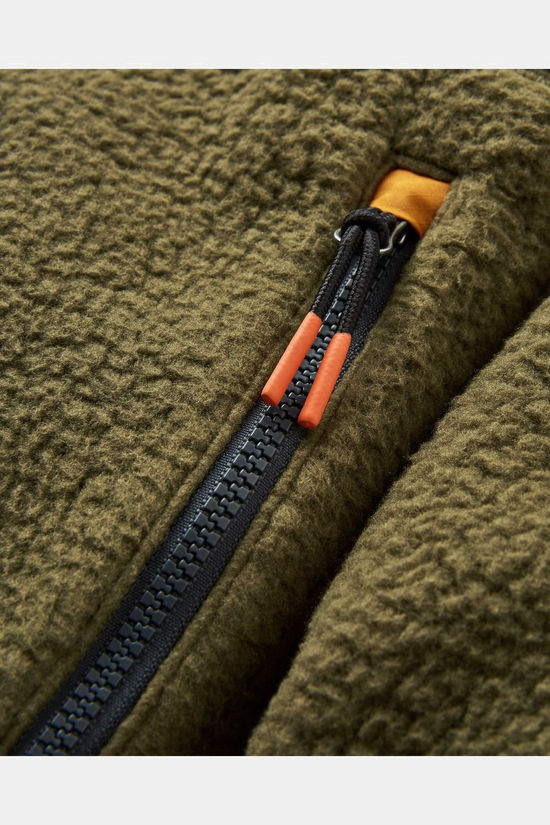 Passenger Clothing ltd Fleece Offgrid 2.0 Recycled Sherpa Dark Olive