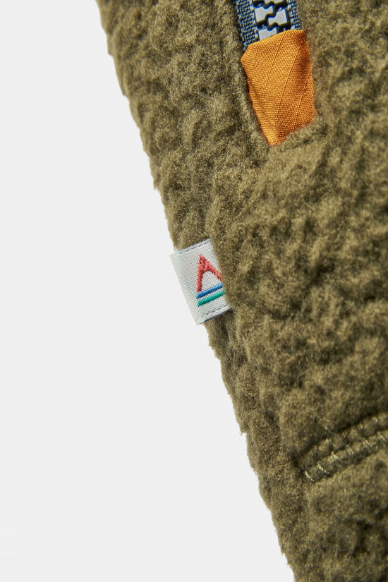 Passenger Clothing ltd Fleece Offgrid 2.0 Recycled Sherpa Dark Olive