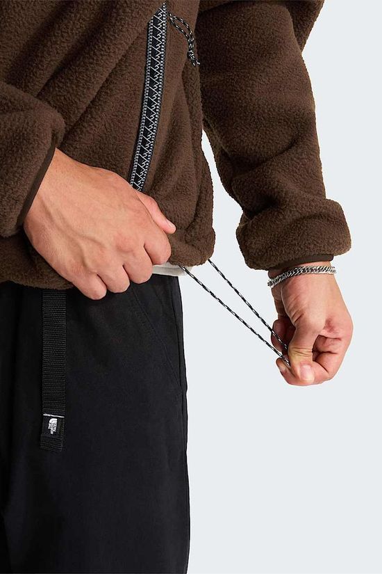 The North Face Polaire Fleeski 1/4 Pullover Dark Chestnut