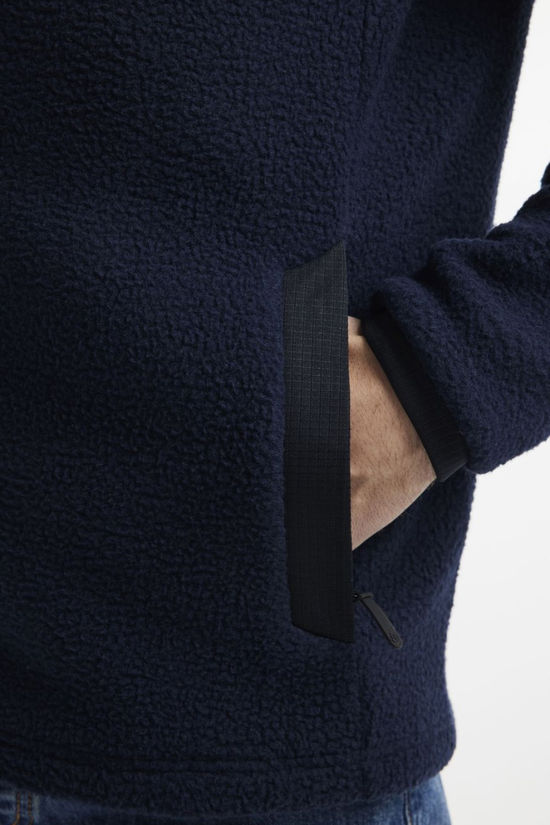 Craft Fleece Adv Explore Pile Fleece Jack M Blaze-Black
