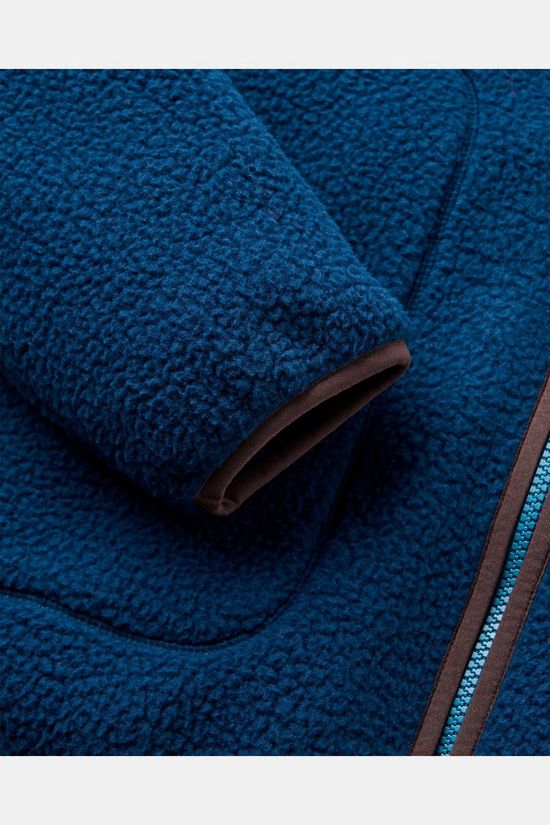 Passenger Fleece Offgrid Recycled Full Zip Hooded Sherpa Fleece Rich Navy