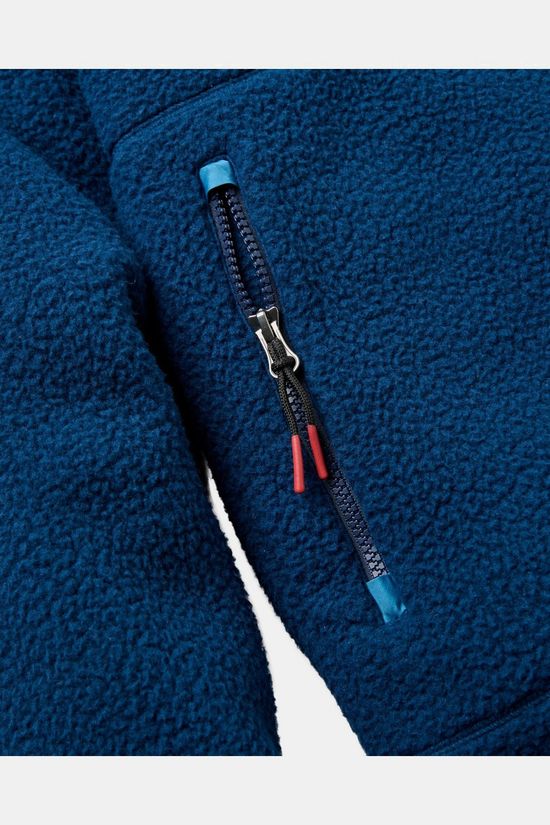 Passenger Fleece Offgrid Recycled Full Zip Hooded Sherpa Fleece Rich Navy
