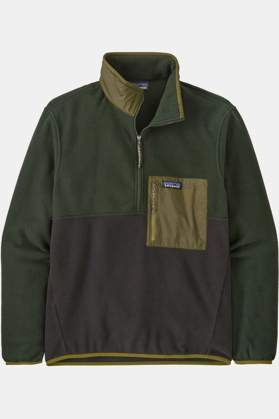 Patagonia Polaire Microdini 1/2 Zip Pullover Black