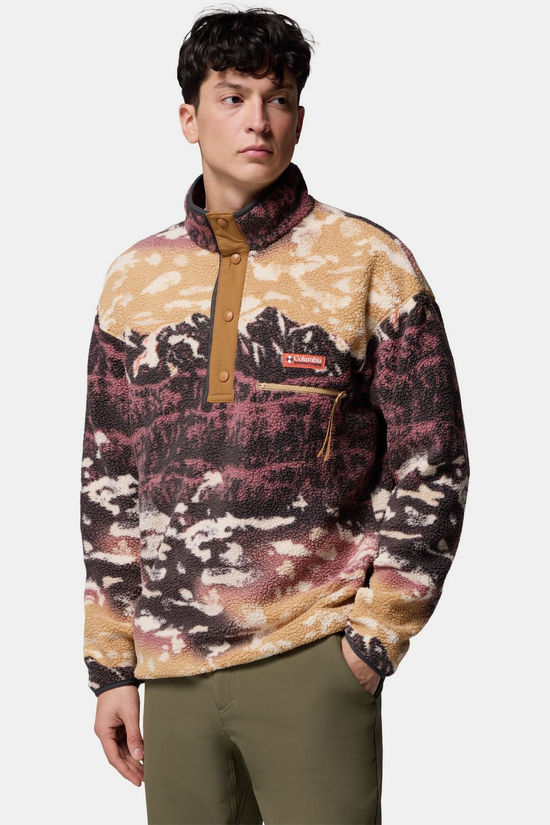 Columbia Polaire Helvetia™ II Printed Half Snap Camel Brown Sisters