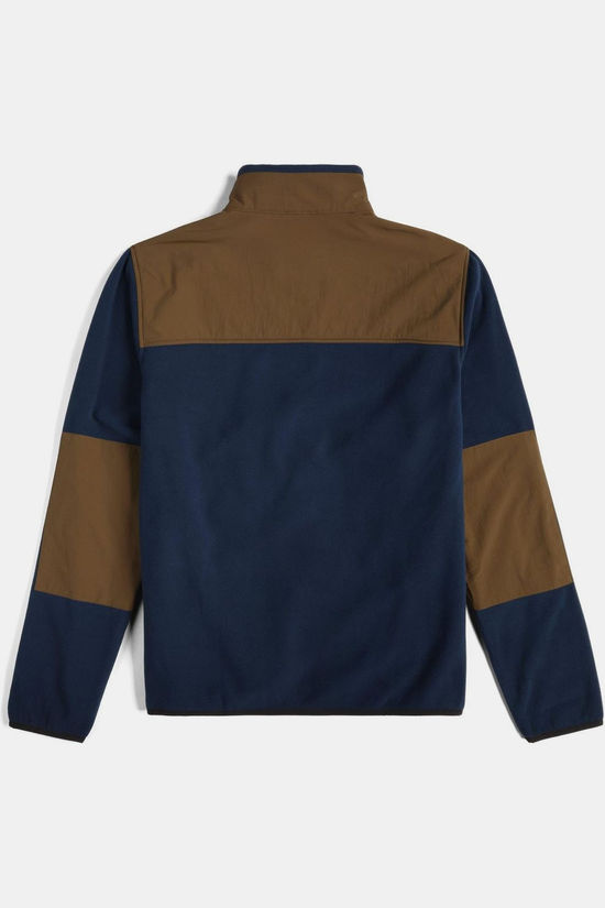 Topo Designs Polaire Vista 1/4 Zip Midnight/Desert Palm