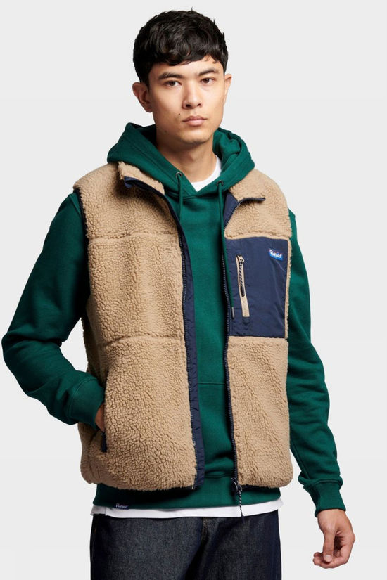 Penfield Gilet Mattawa Pile Vest Chinchilla