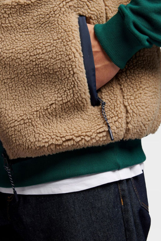 Penfield Gilet Mattawa Pile Vest Chinchilla