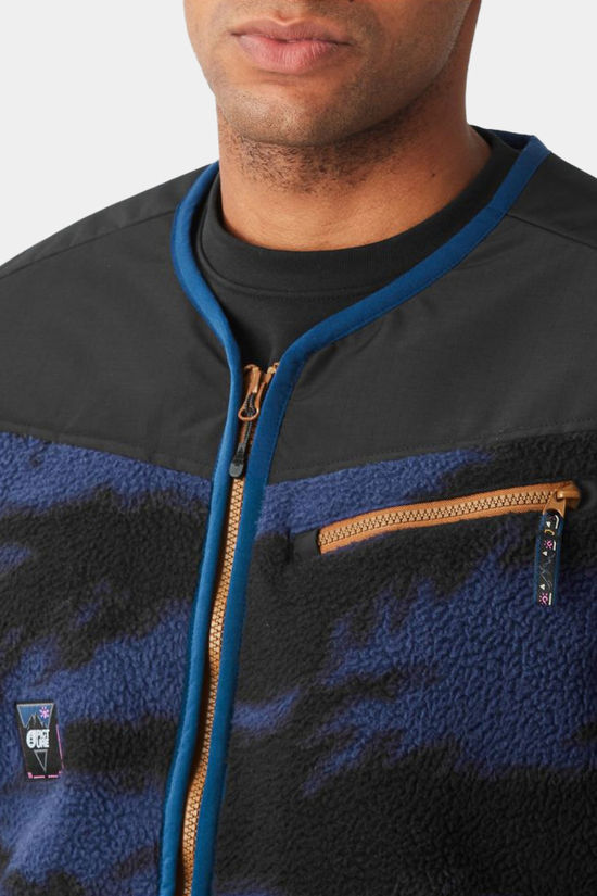 Picture Organic Clothing Gilet Gamvik Patriot Blue Retro Fusi