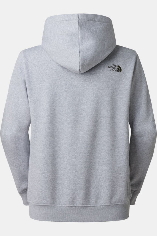 The North Face Pull M Drew Peak Pullover Hoodie Tnf Light Grey Heather/New Taupe Green