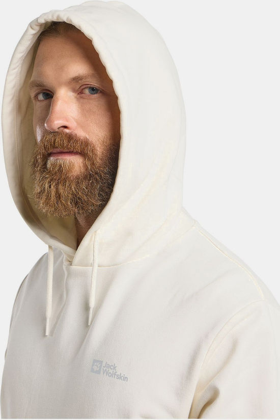 Jack Wolfskin Trui Essential Hoodie M Ecru