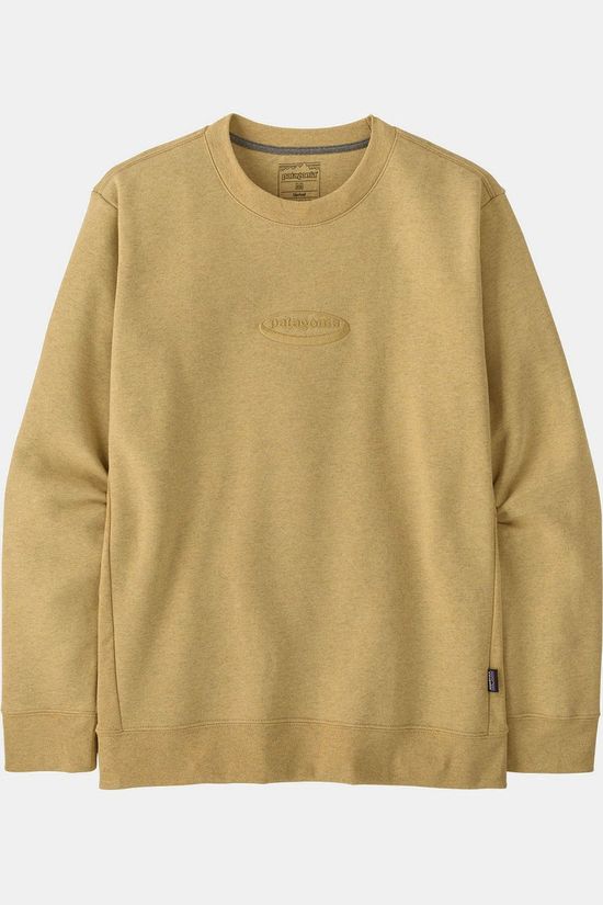 Patagonia Pull M'S '95 Oval Logo Uprisal Crew Sweatshirt Lynx Tan