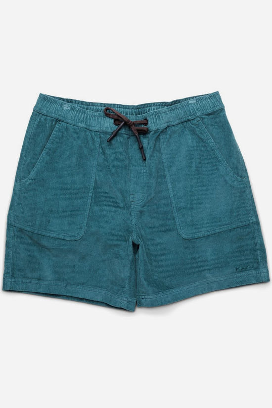 Kavu Short Take Ten Corduroy Shorts Transformative Teal