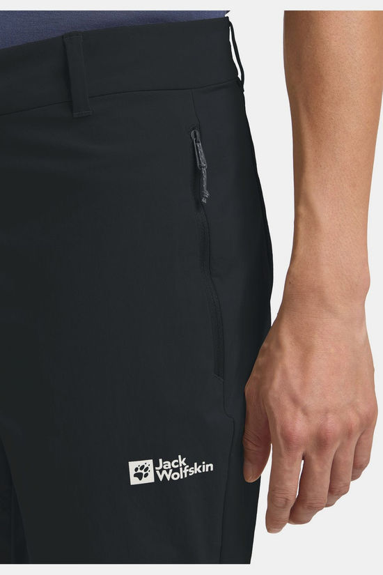Jack Wolfskin Short Hikeout Shorts M Black