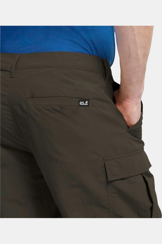 Jack Wolfskin Short Duneland Cargo Shorts M Obsidian Moss