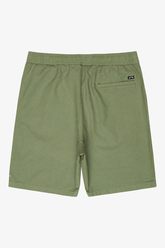 Billabong Short Larry Linen Moss Green