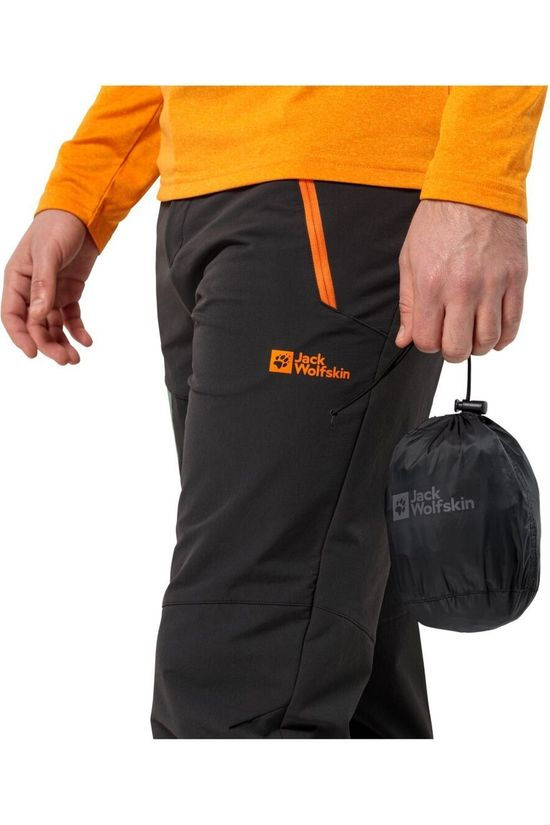 Jack Wolfskin Pantalon Rainy Day Black