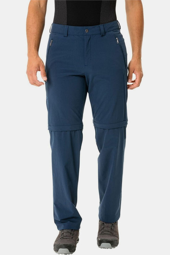 Vaude Pantalon Modulable Men'S Farley Stretch Zo II Regular dark sea