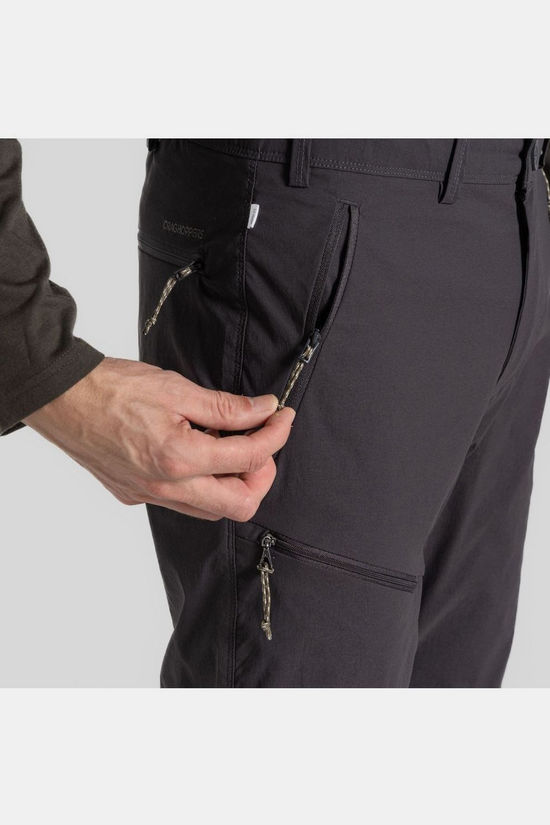 Craghoppers Pantalon Modulable Nosilife Pro Convertible Trouser III Black Pepper