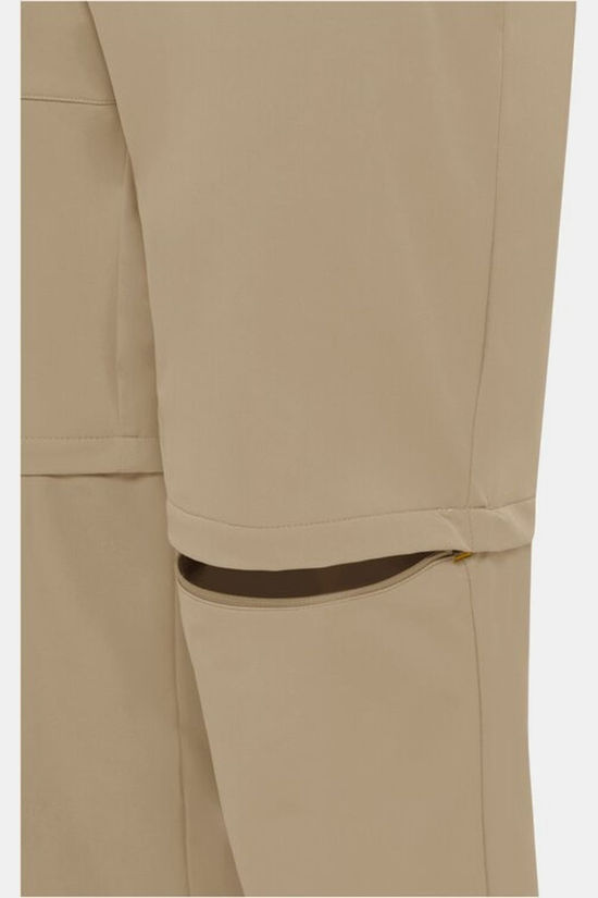 Jack Wolfskin Pantalon Modulable Pico Trail Zip Off Pants M Hazel Wood