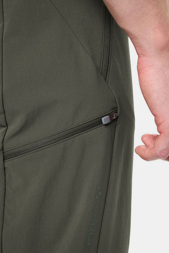 Vaude Pantalon Modulable Men'S Farley Stretch Zo Pants II Khaki Uni