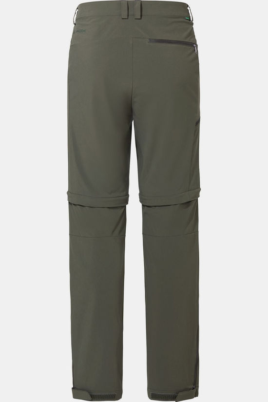Vaude Pantalon Modulable Men'S Farley Stretch Zo Pants II Khaki Uni