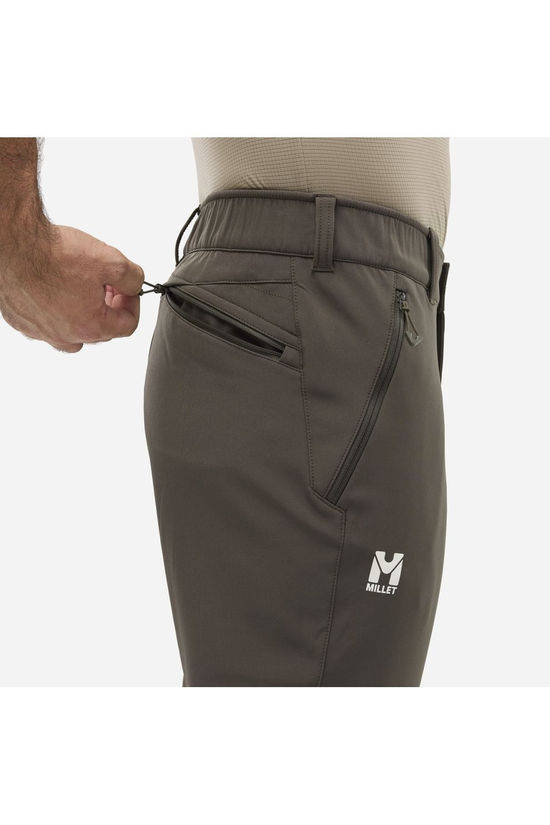 Millet Softshell Broek Lapiaz Softshell Pant dark khaki