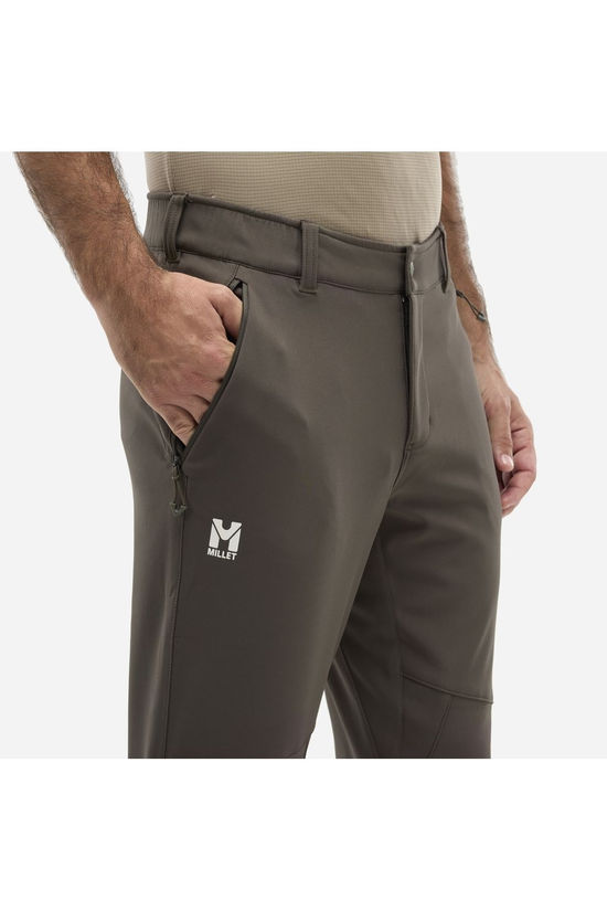 Millet Softshell Broek Lapiaz Softshell Pant dark khaki