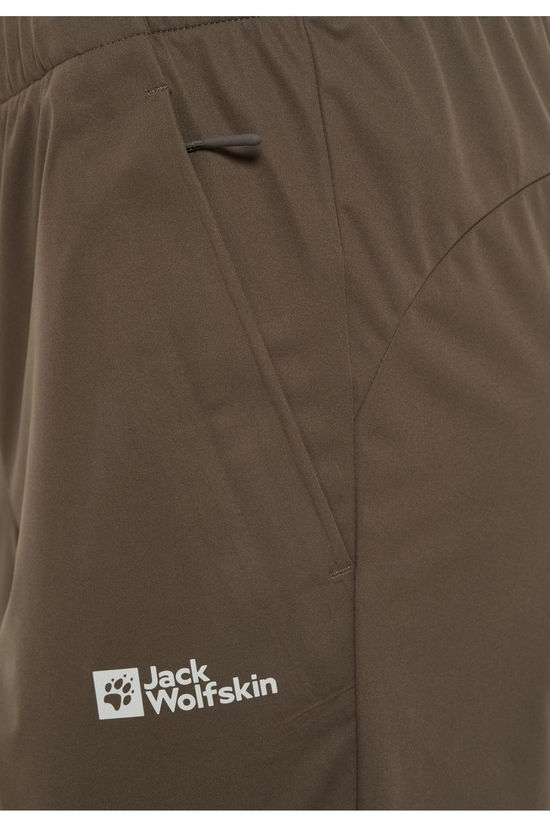Jack Wolfskin Pantalon Softshell Prelight Pro Pant M mid brown