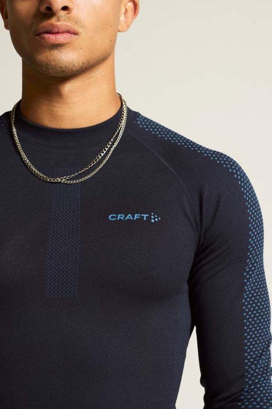 Craft Sous-Vêtement Base Warm Intensity Cn Ls Blaze/Royal
