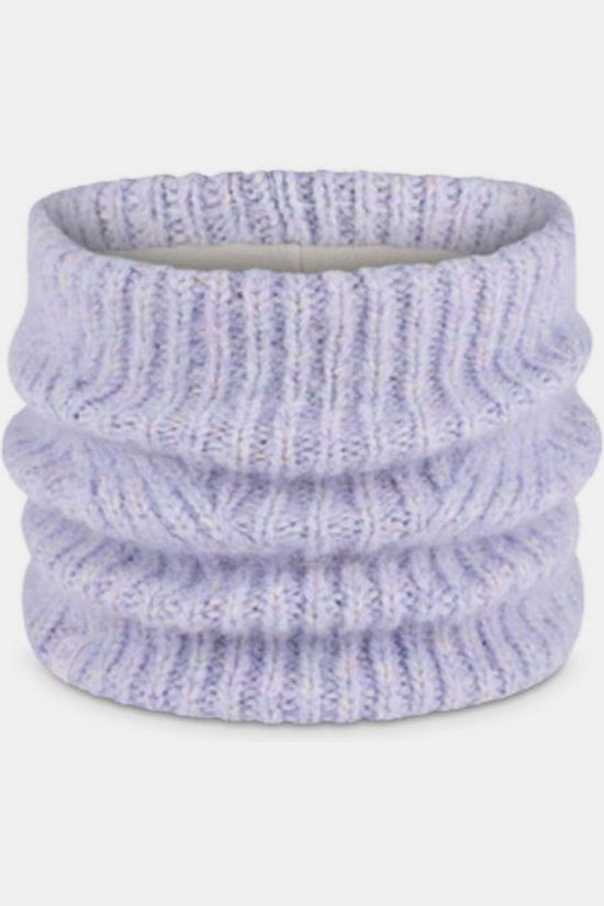 Buff Écharpe Knitted & Fleece Neck Warmer Eyla Lilac Ice Lilac Ice