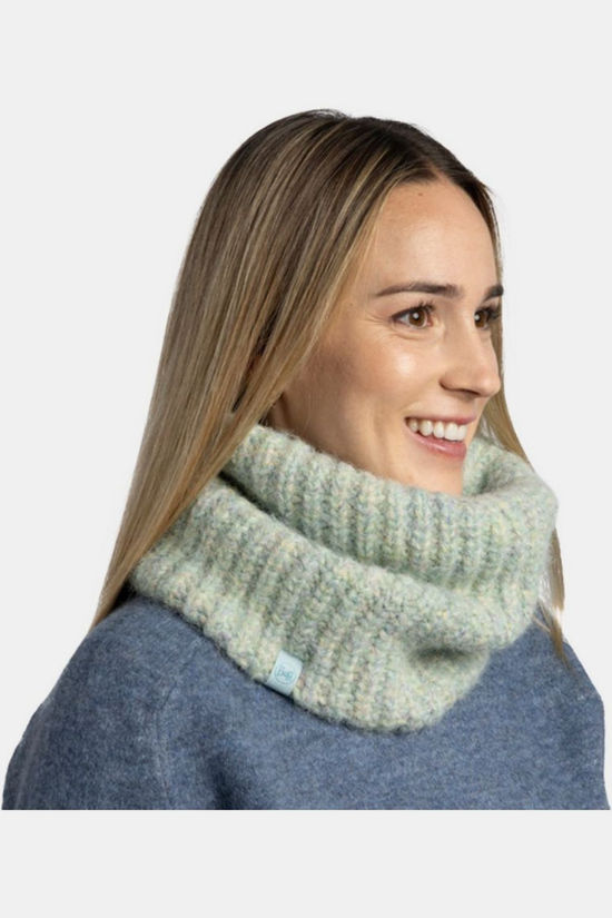 Buff Écharpe Knitted & Fleece Neck Warmer Dalia Aqua Haze Aqua Haze