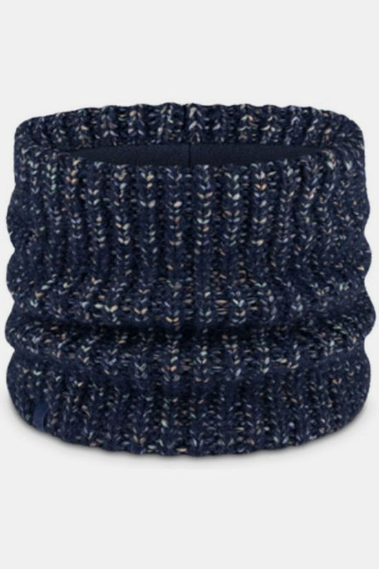 Buff Écharpe Knitted & Fleece Neck Warmer Dalia Night Blue Night Blue