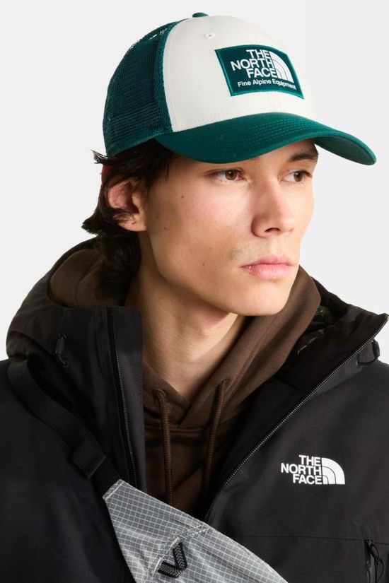 The North Face Casquette  Mudder Trucker White Dune/Pacific Teal