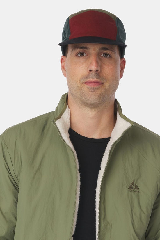 Ayacucho Pet Fleece 5 Panel Cap Fired Brick Combo