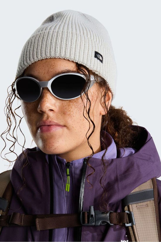 The North Face Bonnet Tnf Mini Logo Box Beanie Cumulus Cloud