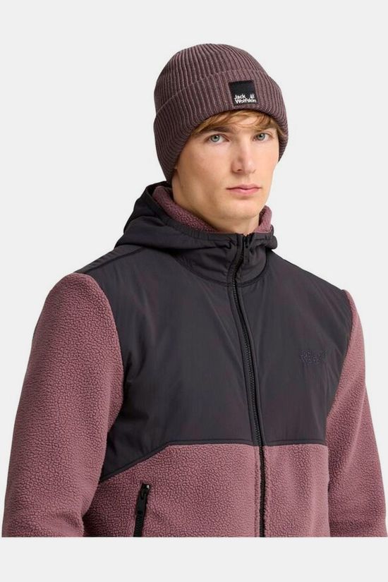 Jack Wolfskin Bonnet Pergamon Beanie Sheer Plum