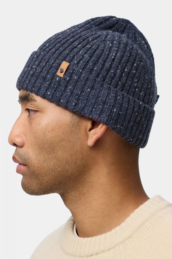 Fjällräven Muts Övik Neps Beanie Dark Navy