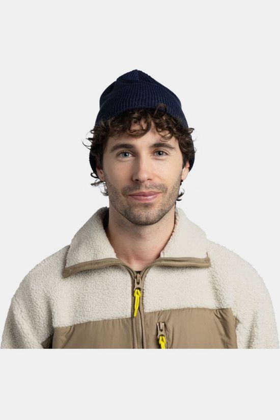 Buff Bonnet Knitted & Full Fleece Beanie Renvi Night Blue Night Blue