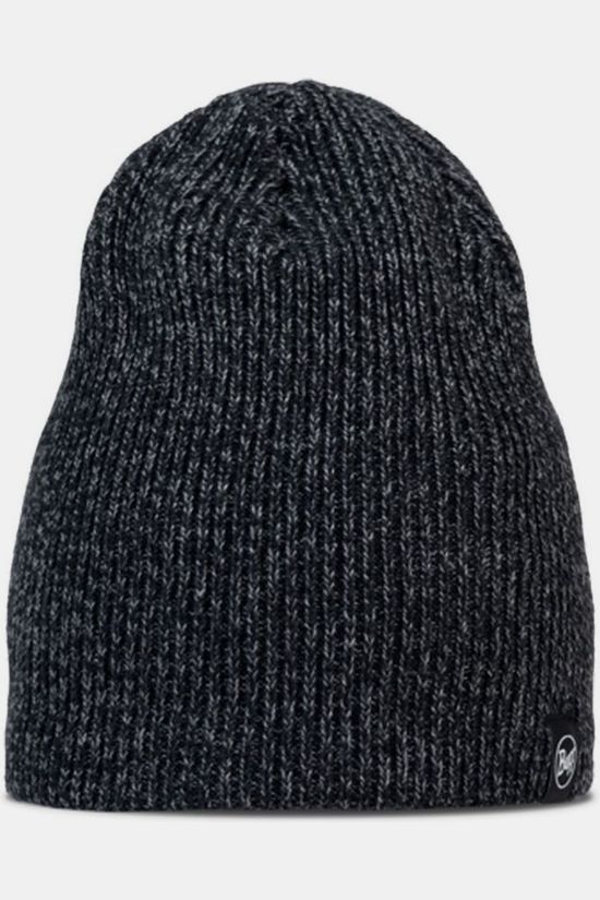 Buff Bonnet Knitted & Full Fleece Beanie Renvi Black Black