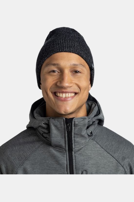 Buff Bonnet Knitted & Full Fleece Beanie Renvi Black Black