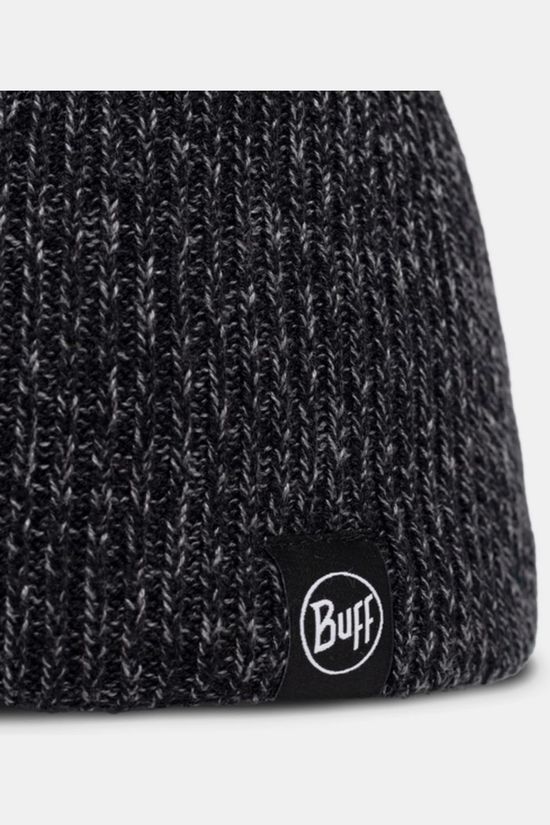 Buff Bonnet Knitted & Full Fleece Beanie Renvi Black Black