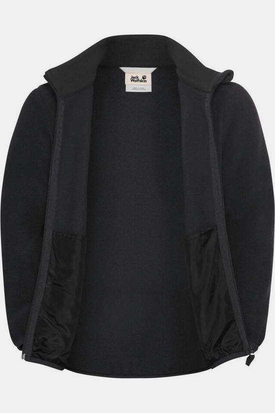 Jack Wolfskin Fleece Vertigo Fleece Jkt K Black
