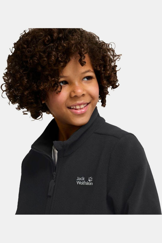 Jack Wolfskin Fleece Vertigo Fleece Jkt K Black
