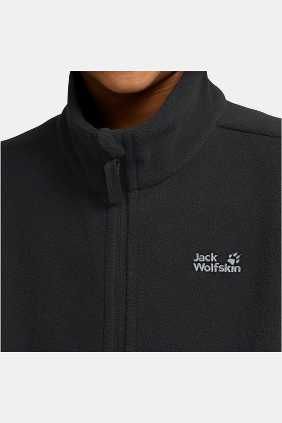 Jack Wolfskin Fleece Vertigo Fleece Jkt K Black