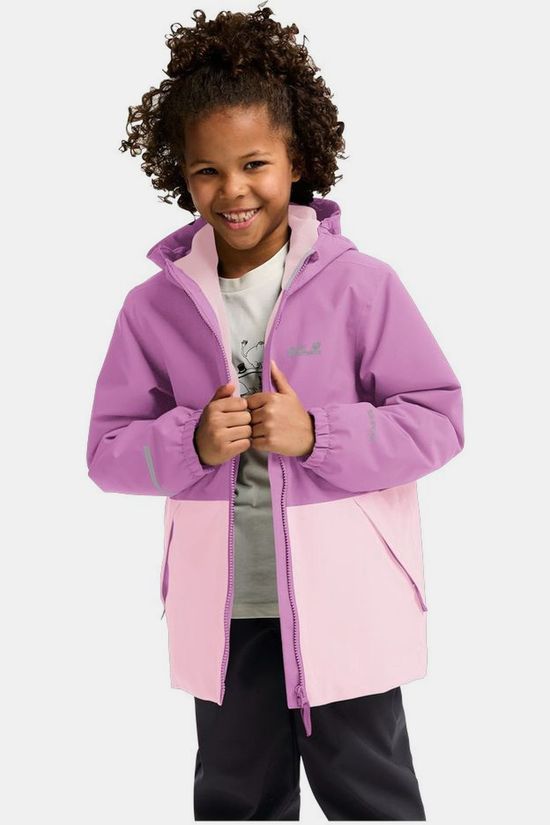 Jack Wolfskin Veste Imperméable Snow Days Jkt Kids Vivid Orchid