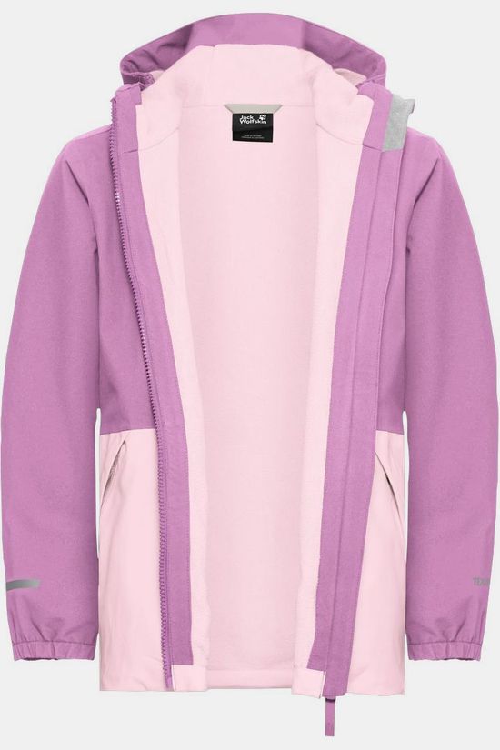 Jack Wolfskin Veste Imperméable Snow Days Jkt Kids Vivid Orchid