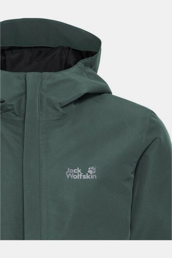 Jack Wolfskin Veste Imperméable Haze 2L Jkt K Sago Palm