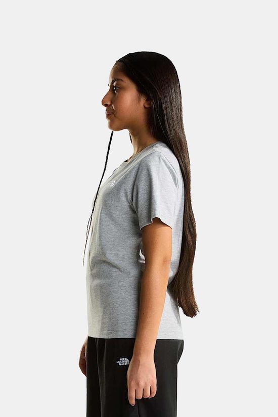 The North Face T-Shirt Teen Evolution Simple Dome S/S Tee Tnf Pale Grey Heather